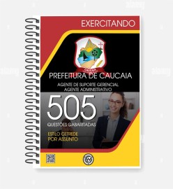 S questes para agente de suporte gerencial : agente administrativo pr prefeitura de Caucaia 