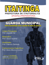 Apostila Pref. ITAITINGA Guarda Municipal - IMPRESSA 2021
