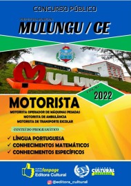 Mulungu-CE : Motorista editora Cultural 