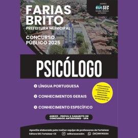 Farias Brito 2025 Psiclogo 