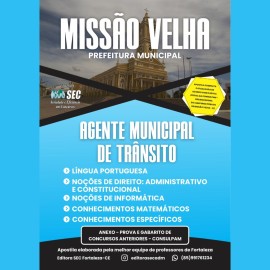 Misso Velha -Ce Agente Municipal de Trnsito 