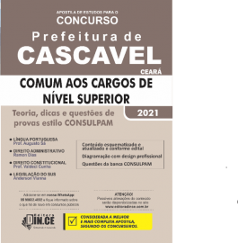Apostila COMUM A TODOS OS CARGOS de nvel superior (Exceto professores) Prefeitura Cascavel