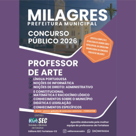 Milagres -ce  Prof.Arte