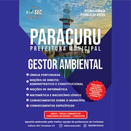 Paracuru -Ce 2026 Gestor Ambiental 