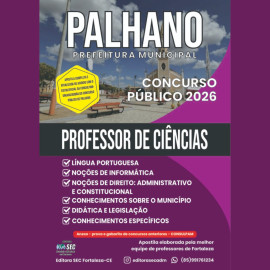 Palhano -Ce  Prof de Ci�ncias 