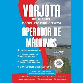 Varjota -CE  Operador de Maquinas 