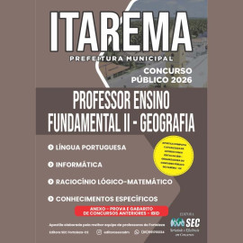 Itarema -ce 2026 Prof de Geografia 