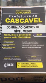 .Apostila COMUM A TODOS OS CARGOS de nvel superior (Exceto professores) Prefeitura Cascavel