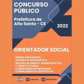ALTO SANTO 2022 Orientador Social 