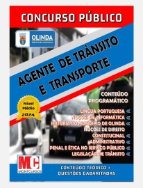 pdf Agente  de trnsito e transporte prefeitura de Olinda -PE  digital 