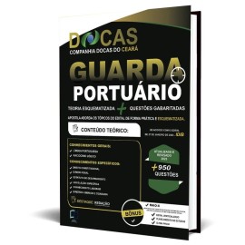 .Guarda Porturio apostila DOCAS CE teoria e questes IDIB 2023 editora  ELABORAR 