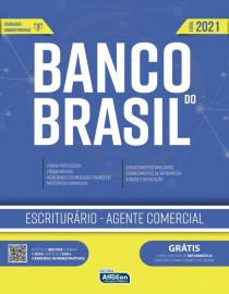  Apostila Escriturrio - Agente Comercial Do Banco Do Brasil - BB  2021