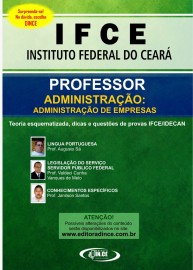  Administrao - Administrao de Empresas - Apostila IFCE - Teoria esquematizada e questes IDECAN - 2021  PREVISO DE ENVIO: 23.09.2021