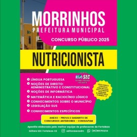 Morrinhos  2025  Nutricionista 