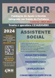  Assistente Social - apostila FAGIFOR - Teoria e questes IBFC 2024