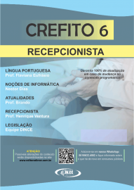 Recepcionista - Apostila CREFITO 6 CE Teoria e questes 2021