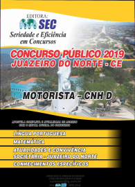 JUAZEIRO : MOTORISTA NVEL MDIO CNH D
