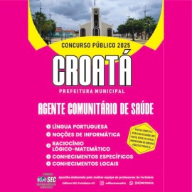 CROATA-Ce. 2025 Agente Comunit�rio de sa�de 