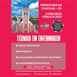 CAUCAIA 2023 : Tcnico de Enfermagem 