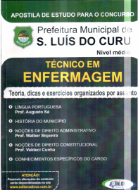 TCNICO EM ENFERMAGEM (PREFEITURA DE SO LUIZ DO CURU)2016