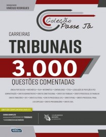 Livro Passe J - 3.000 questes - Carreiras Tribunais