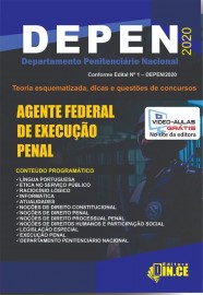 ..Apostila DEPEN - AGENTE FEDERAL DE EXECUO PENAL EM 2 VOLS. 2020 (IMPRESSA)