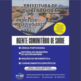 Quixeramobim-CE 2023 Agente Comunitrio de Saude