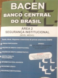 BANCO CENTRAL DO BRASIL  BACEN  TCNICO - REA 2 - SEGURANA INSTITUCIONAL 2017
