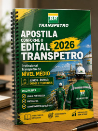 Transpetro 2026 : n�vel m�dio J�nior �nfase Dutos e  Terminais 