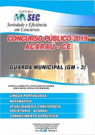 ACARA : GUARDA MUNICIPAL 
