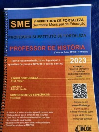 HISTORIA - PROFESSOR DA REDE MUNICIPAL DE ENSINO DE FORTALEZA/2022
