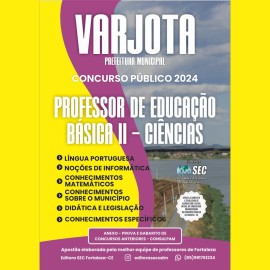 VARJOTA -CE Prof. de educao bsica II  Cincias 