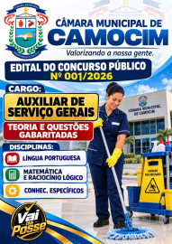 PDF C�mara Municipal de Camocim Auxiliar de Servi�os Gerais digital 