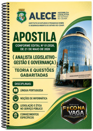 PDF Alece 2026. Analistal l legislativo  Gest�o   e Governan�a  digital 