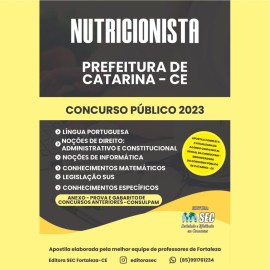CATARINA-CE  2023  Nutricionista 