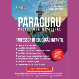 Paracuru -Ce. 2026 Prof . Educa��o Infantil 