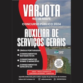 Varjota -CE Auxiliar de Servios Gerais  