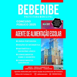Beberibe 2025. Agente de alimenta��o escolar 