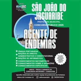 S�o Jo�o do Jaguaribe-Ce Agente de Endemias  edi��o 2025