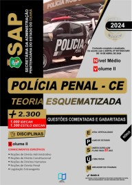 Apostila Policia Pena do Ceara` Teoria e Questes edio 2024 editora Editora elaborar 