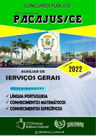 PACAJUS 2022  Auxiliar de servios gerais editora cultural