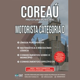 Corea�-Ce 2026 Motorista  editora Sec 