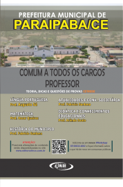 COMUM A TODOS OS CARGOS PROFESSOR- Apostila prefeitura de Paraipaba - Teoria e questes CETREDE - 2021- IMPRESSA