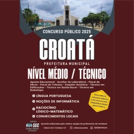 CROATA-ce  n�vel m�dio ou t�cnico 