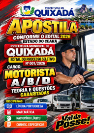 PDF  Quixad� Ce 2026.  Motorista digital 
