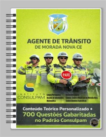 Morada Nova 2026. Agente de Transito 