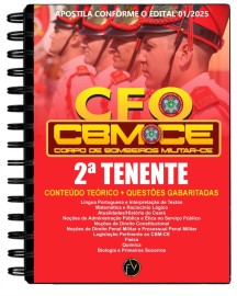 Apostila Cfo CBM-Ce 2 Tenente. Edi��o 2025