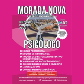 Morada Nova 2026 Psic�logo 