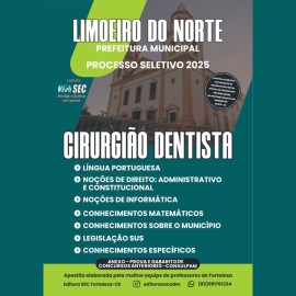 Limoero -Ce. 2025 Cirurgi�o Dentista 