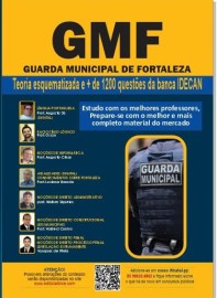..Guarda Municipal Fortaleza - GMF apostila Teoria e questes - Manual comentado 2023 - Impressa